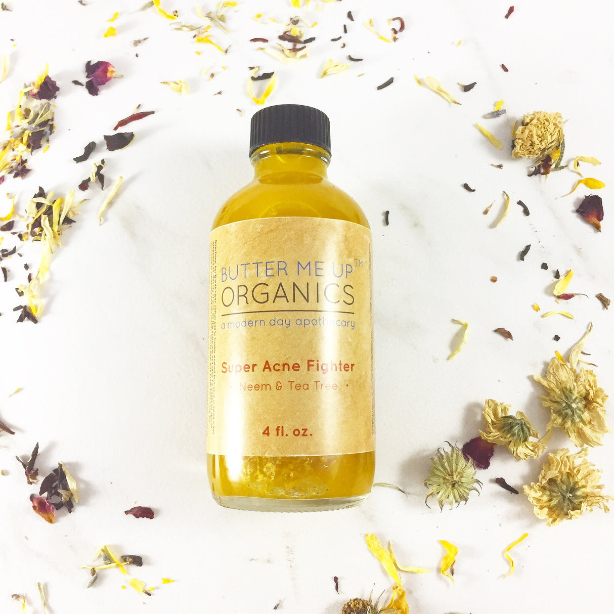 Super Acne Fighter / Organic Acne Treatment / Acne / Essential Oils / Natural  Acne Treatment / Acne Scars / Hormonal Acne / Cystic Acne From Butter Me Up Organics