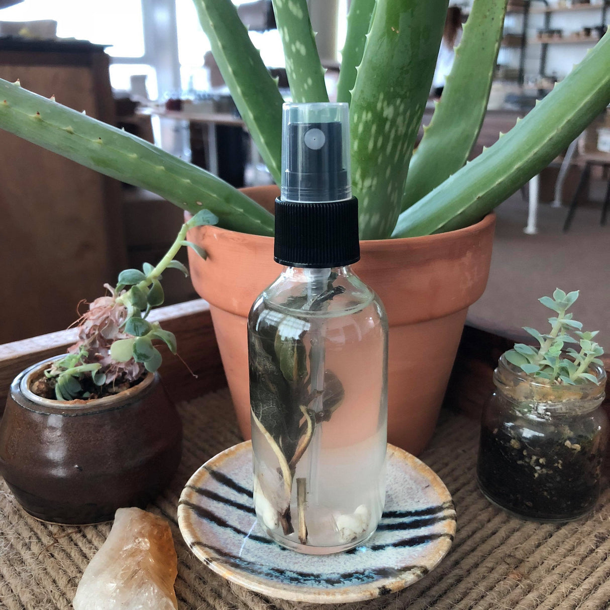 Organic Energy Cleansing Spray / Smudge Spray / Space Clearing / Energy Cleansing / Aura Cleansing / Purifying / Cleanse Negative Energy / from Butter Me Up Organics