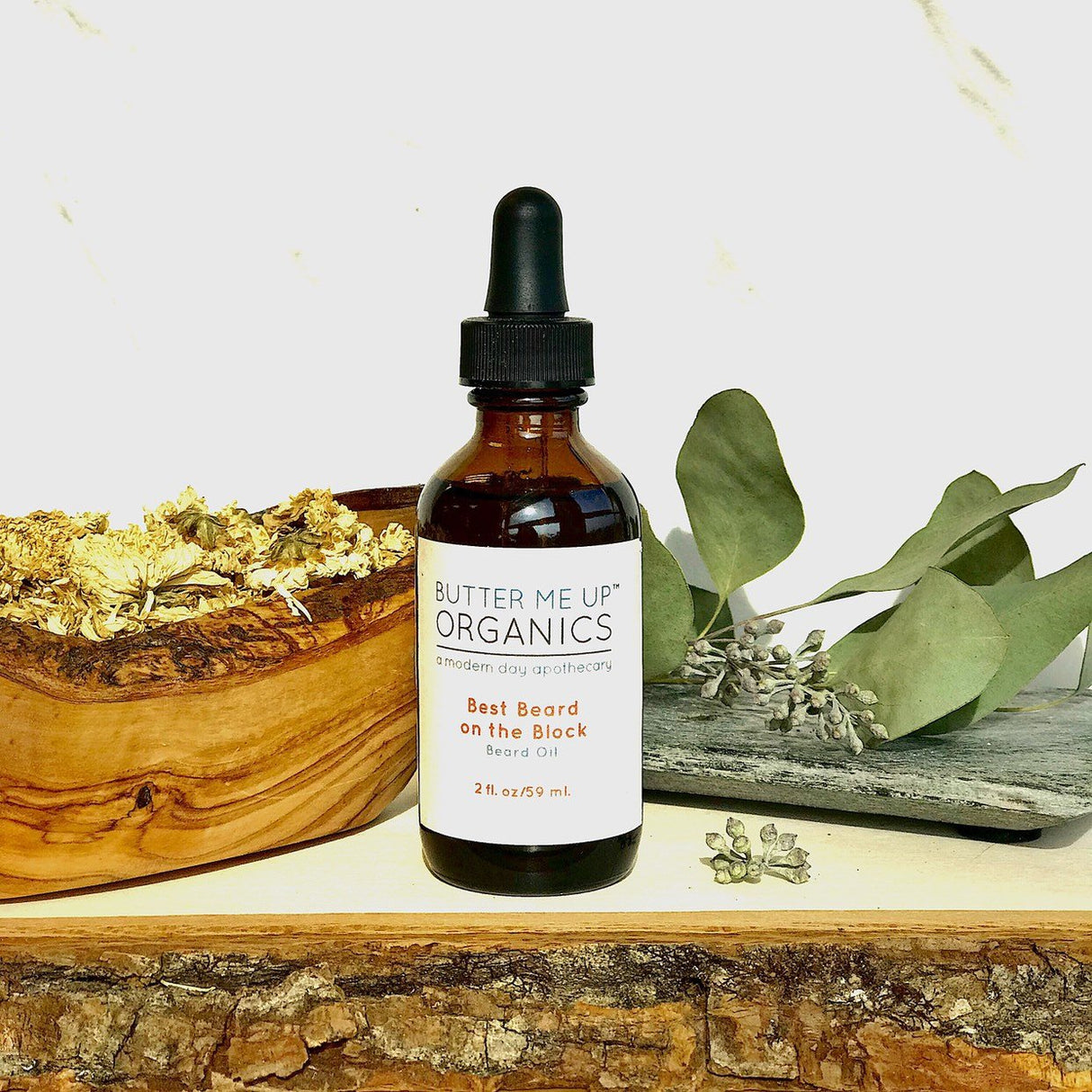 Best Beard On The Block Organic Beard Oil from Butter Me Up Organics