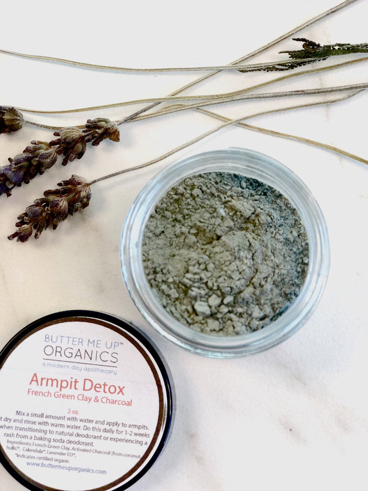 Arm Pit Detox / Armpit Detox / Arm Pitt Detox / Natural Deodorant Transition from Butter Me Up Organics