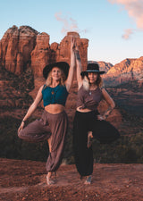 Natural Yoga Pant From Cotton Flower Clothing