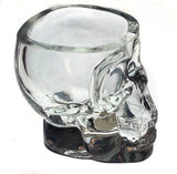 Monkey and Heroes Extra Large Skull Shot Glasses Set of 4, Use Skull Head Cup For A Whiskey, Scoth and Vodka Shot Glass, 3 Ounces from The Wine Savant
