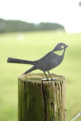 Metal Bird Statue - Mockingbird / Robin from Jubilee Trading Company