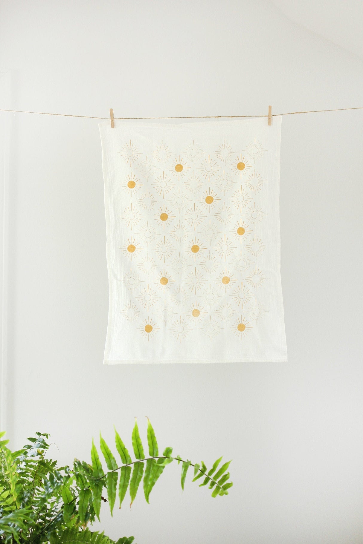 Sundance Pattern Tea Towel from Jubilee Trading Company