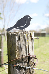 Metal Bird Statue - Chickadee from Jubilee Trading Company