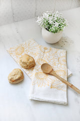 Sunflower Garden Tea Towel from Jubilee Trading Company