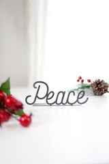 Peace Word Sign From Jubilee Trading Company
