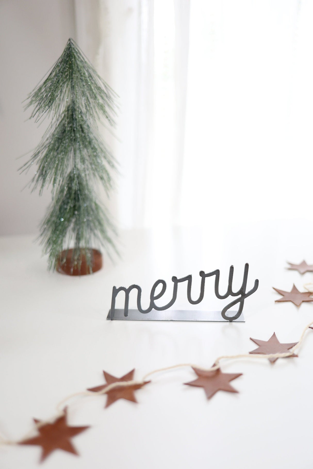 Merry Word Sign from Jubilee Trading Company