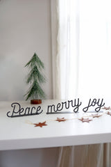 Merry Word Sign from Jubilee Trading Company