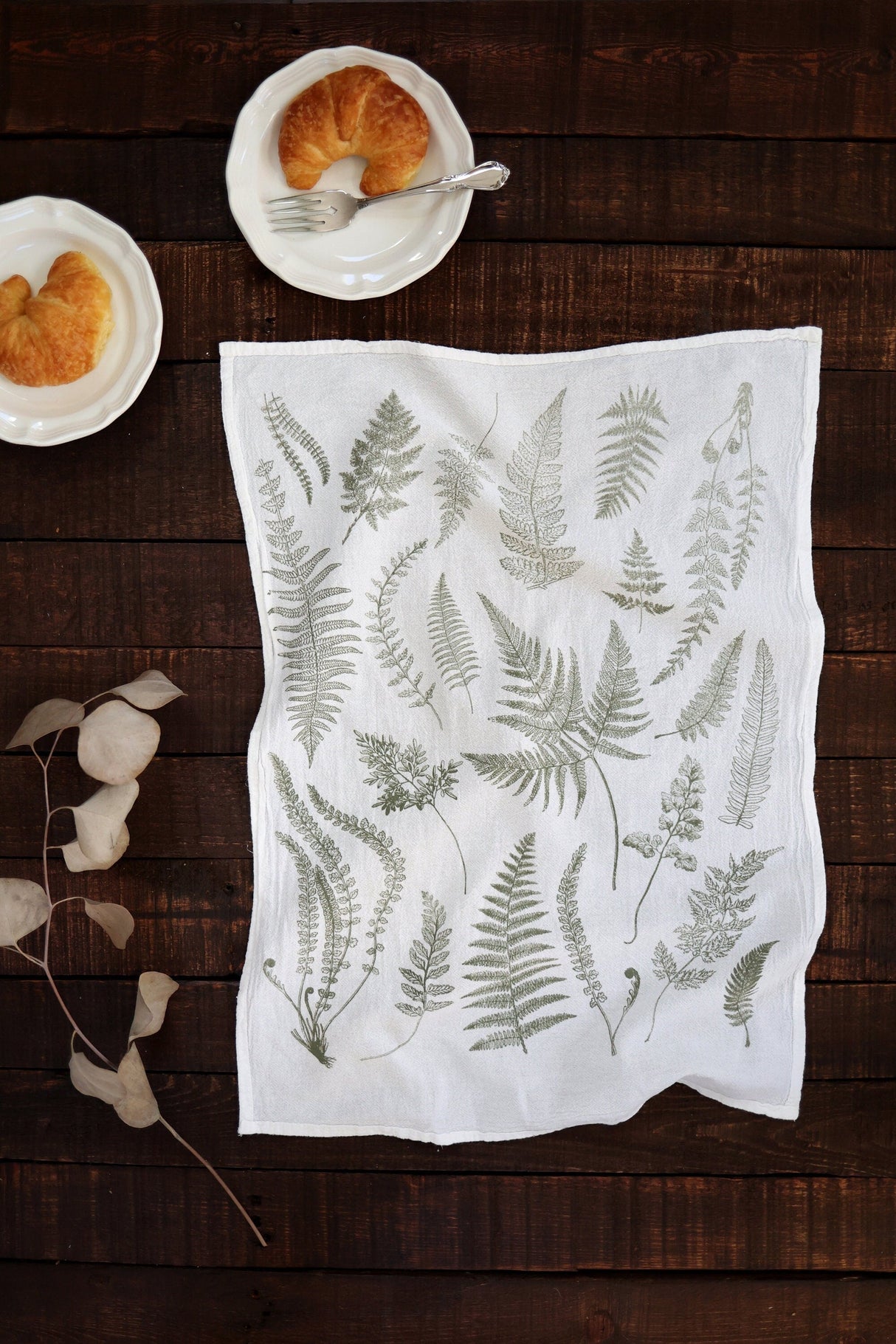 Fern Fronds Tea Towel from Jubilee Trading Company