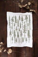 Redwood Trees Tea Towel from Jubilee Trading Company