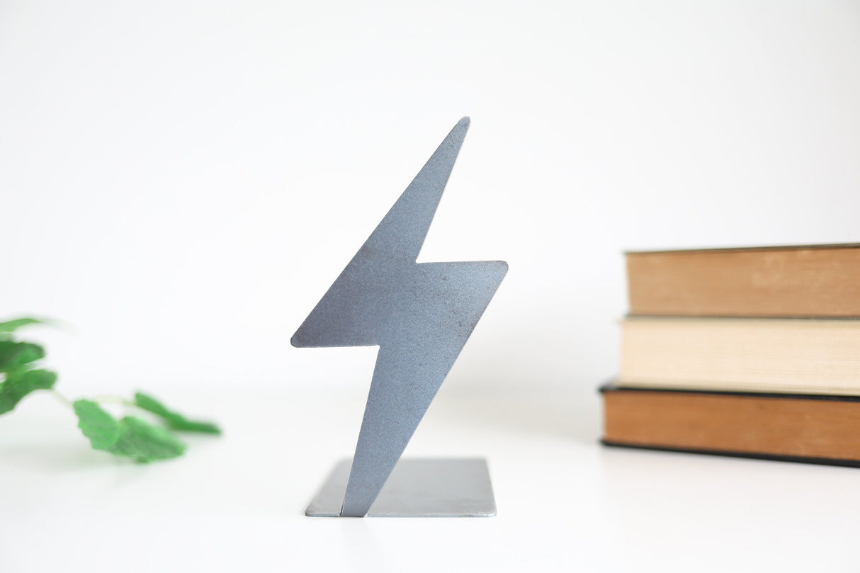 Lightening Bolt Bookend from Jubilee Trading Company