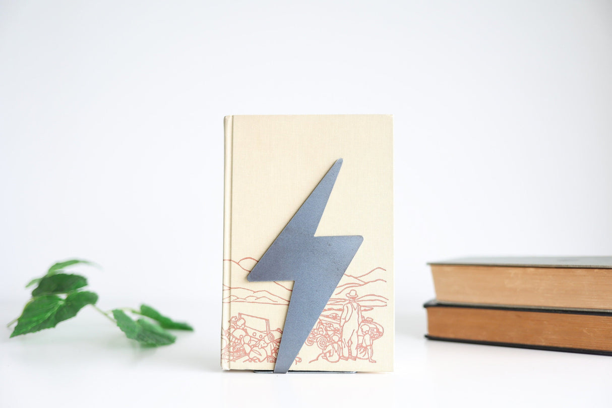Lightening Bolt Bookend from Jubilee Trading Company