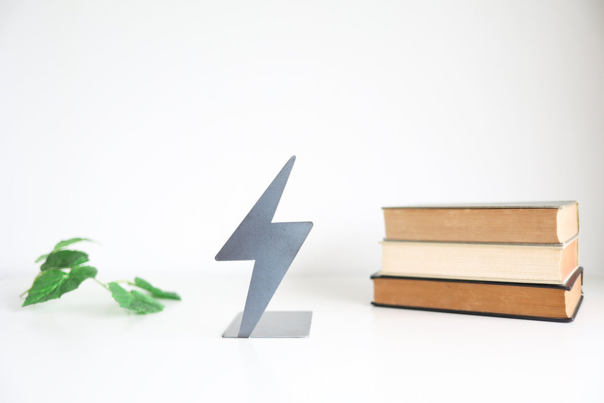 Lightening Bolt Bookend from Jubilee Trading Company