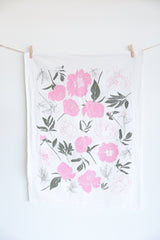 Peony Tea Towel from Jubilee Trading Company