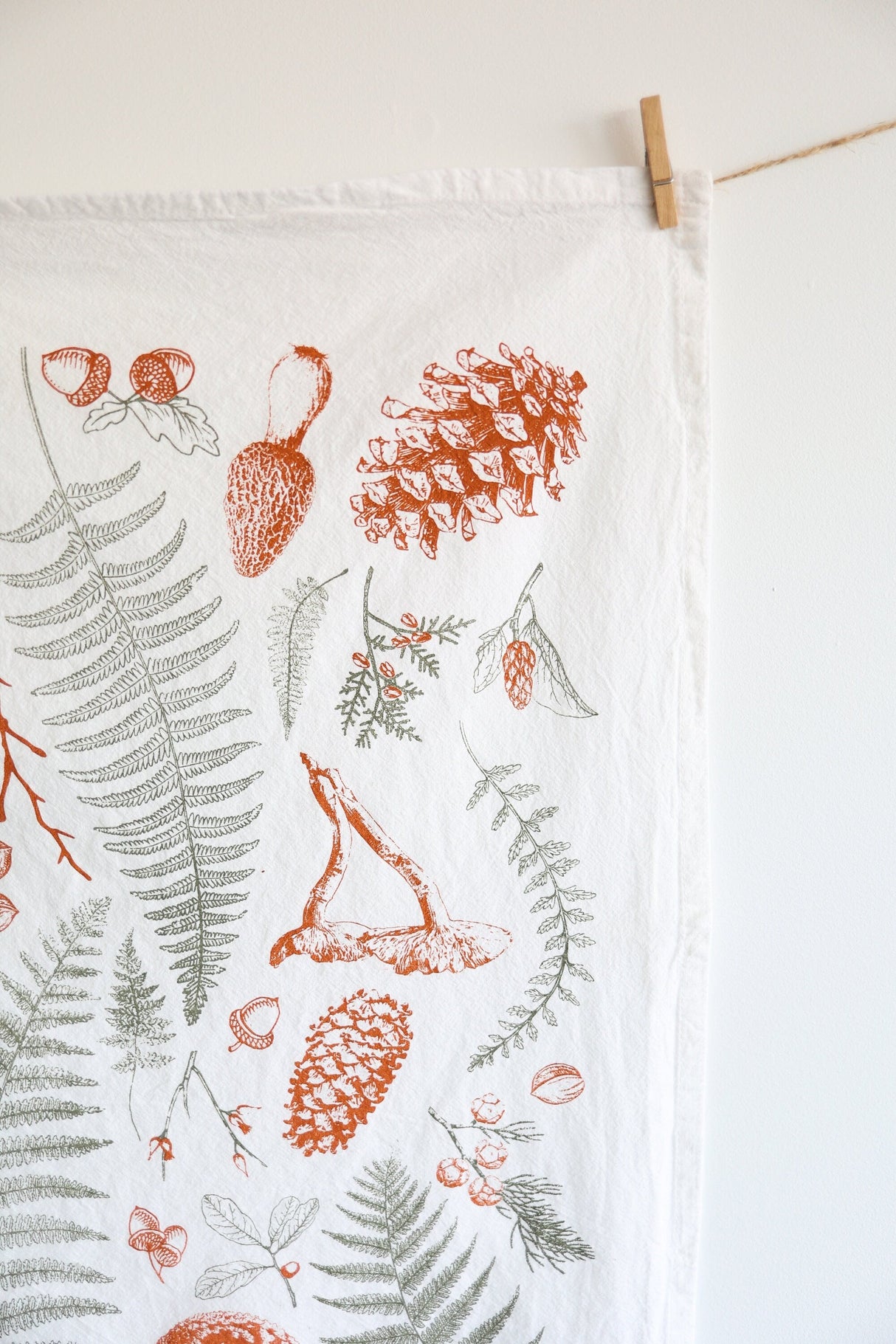 Forest Floor Tea Towel from Jubilee Trading Company