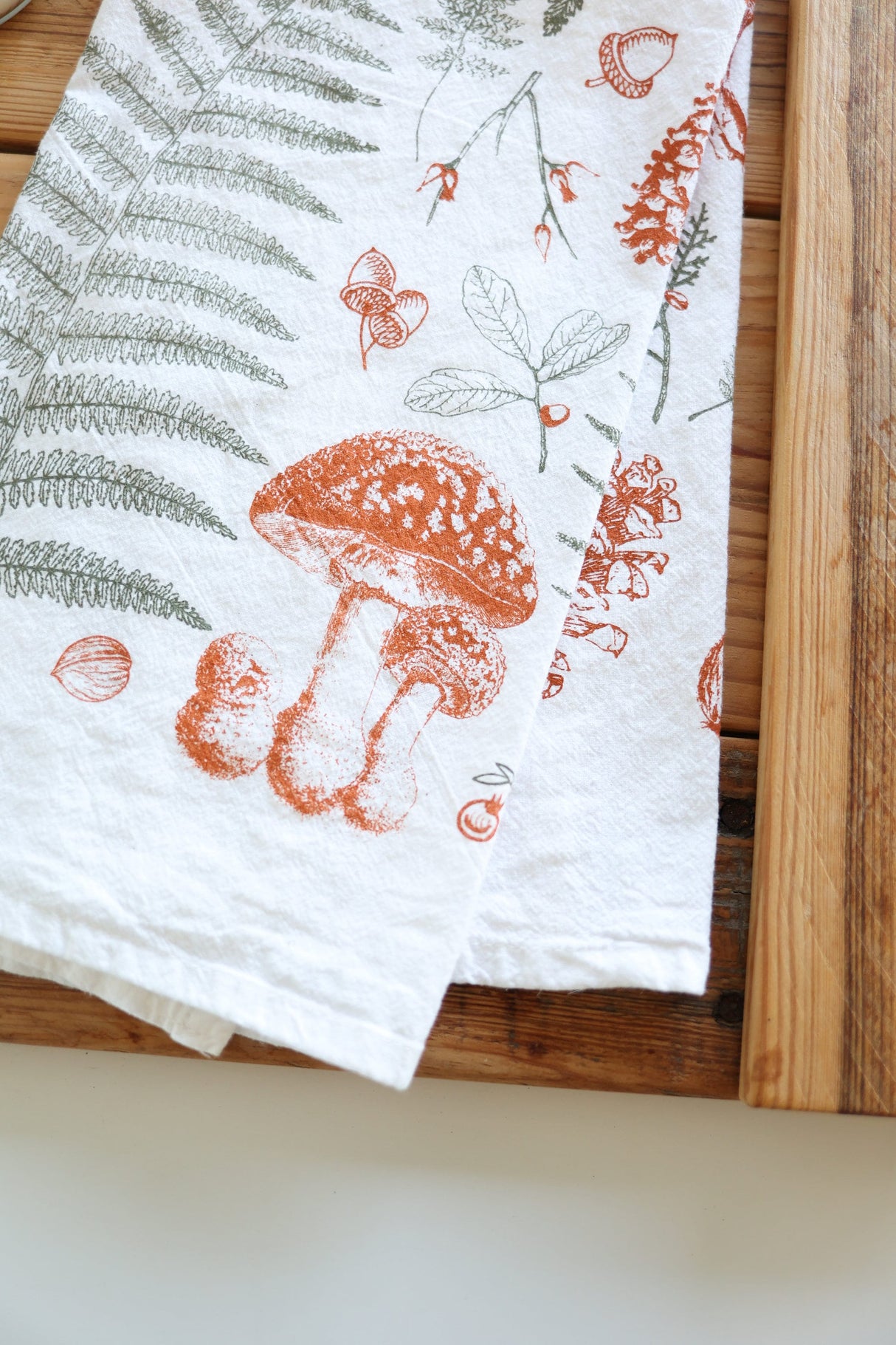 Forest Floor Tea Towel from Jubilee Trading Company