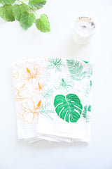 Tropical Leaves Tea Towel from Jubilee Trading Company