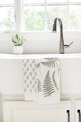 Fern Fronds Tea Towel from Jubilee Trading Company