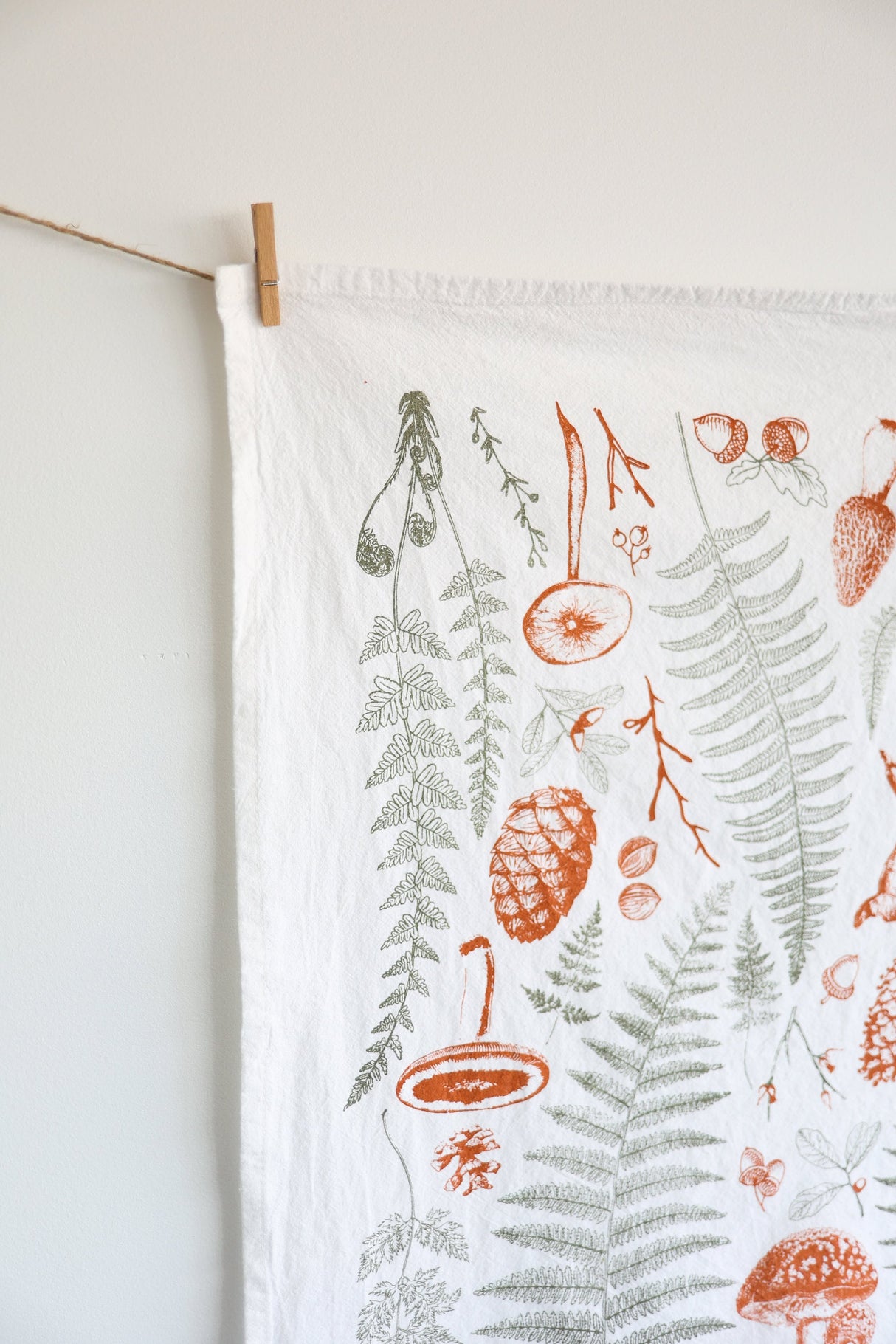 Forest Floor Tea Towel from Jubilee Trading Company
