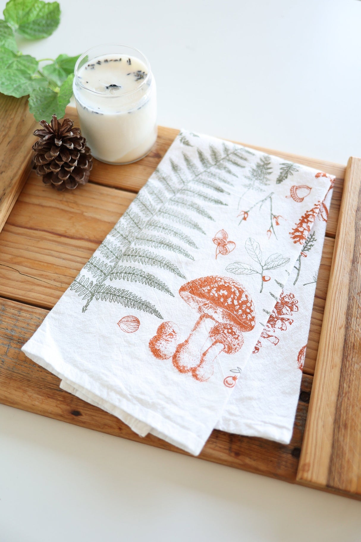 Forest Floor Tea Towel from Jubilee Trading Company