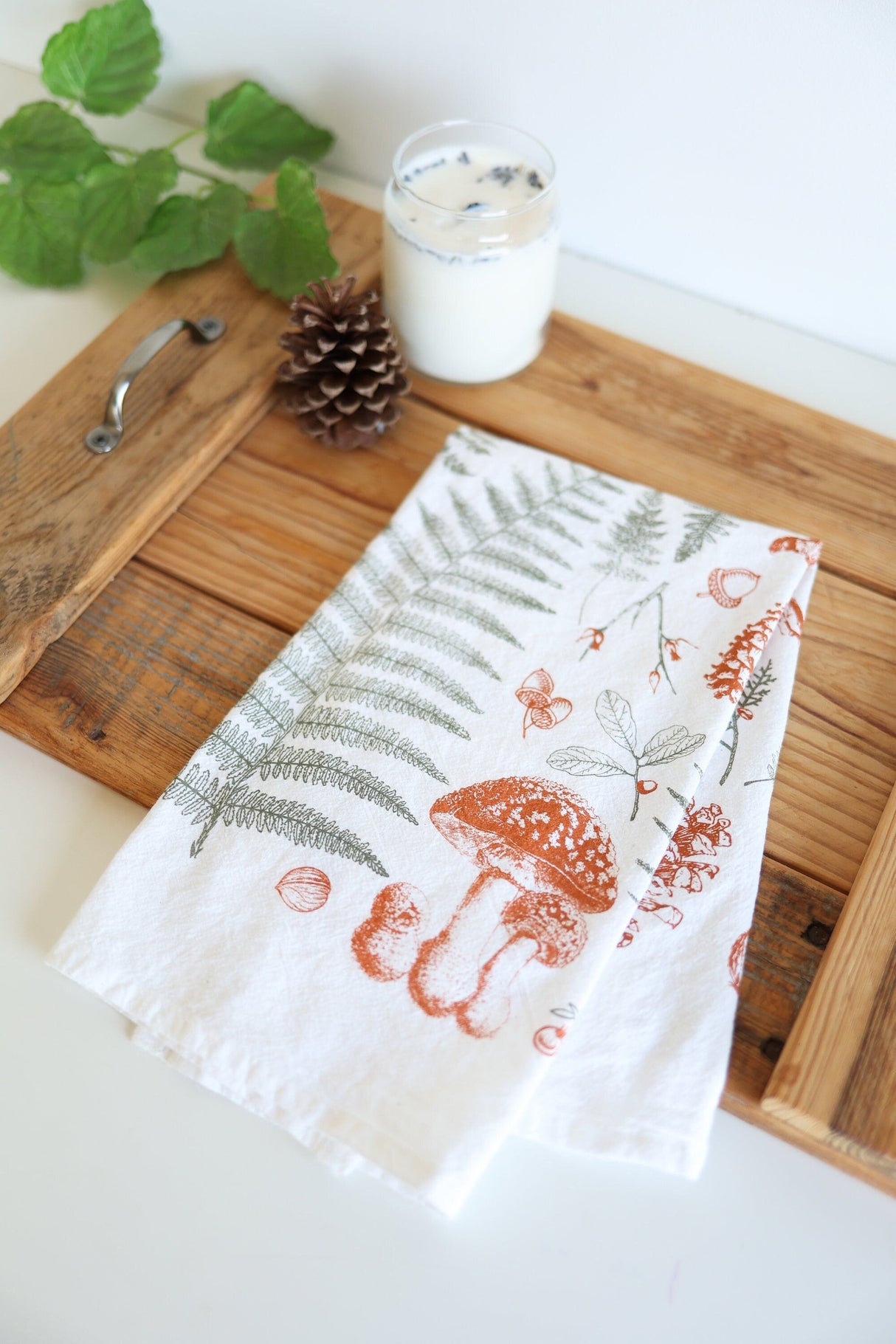 Forest Floor Tea Towel from Jubilee Trading Company