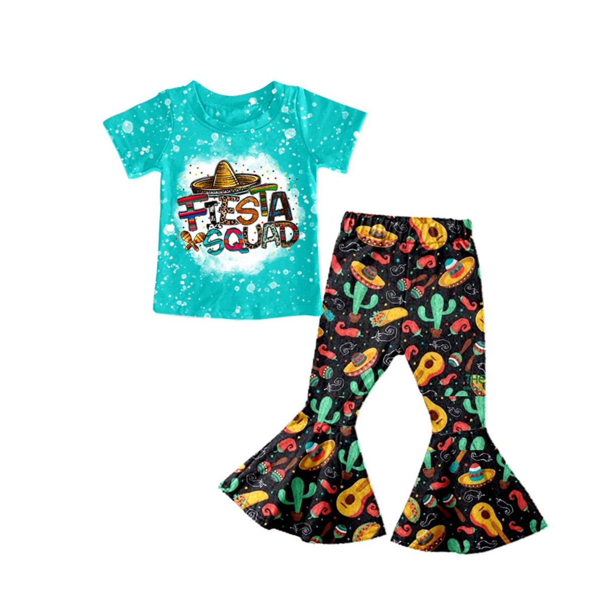 Fiesta Squad Bell Bottom Set From Toodle Treasures