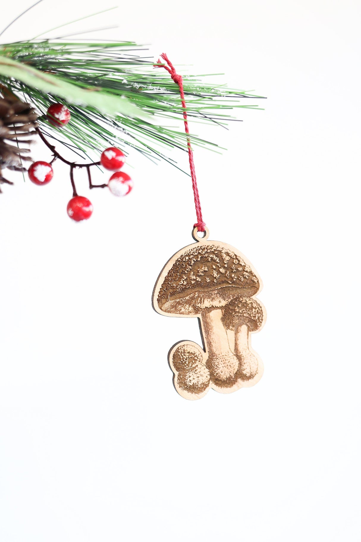 Mushroom Ornament From Jubilee Trading Company