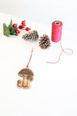 Mushroom Ornament From Jubilee Trading Company