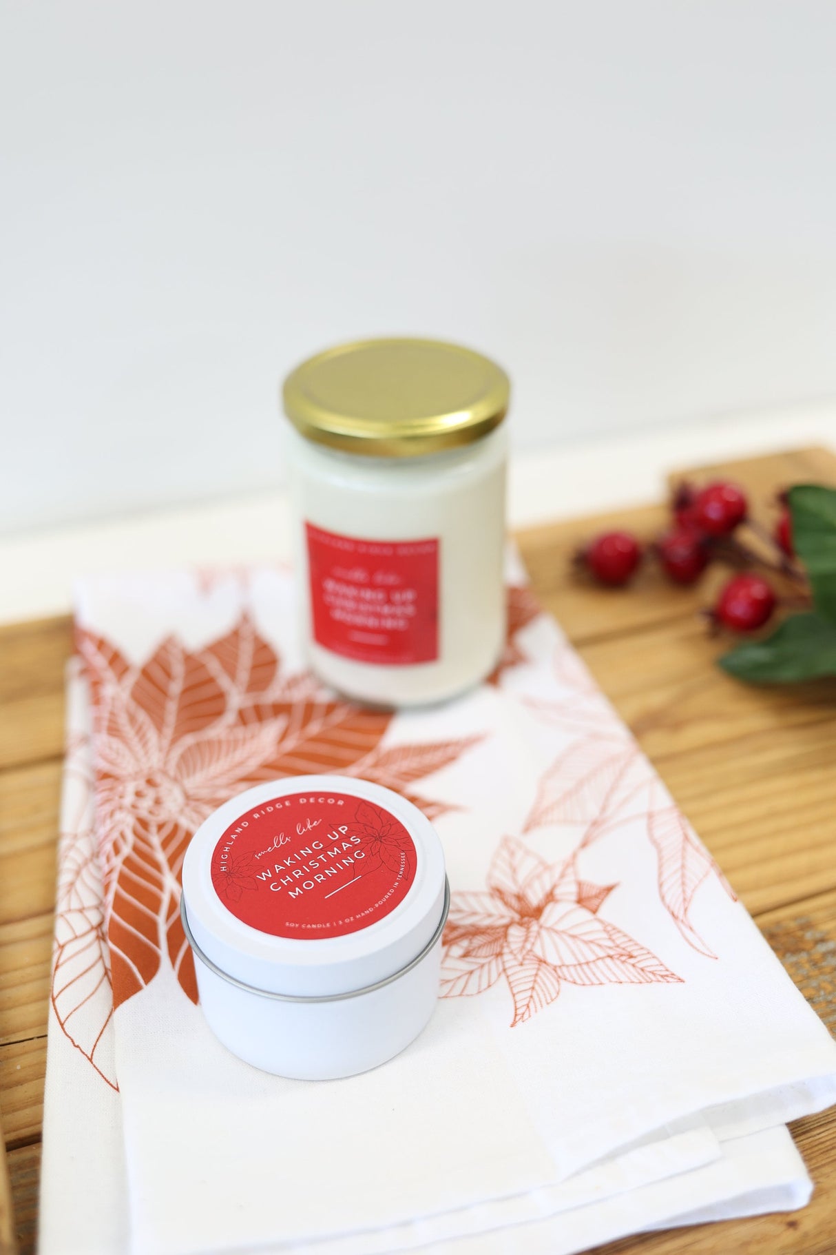 Waking Up Christmas Morning Tin From Jubilee Trading Company