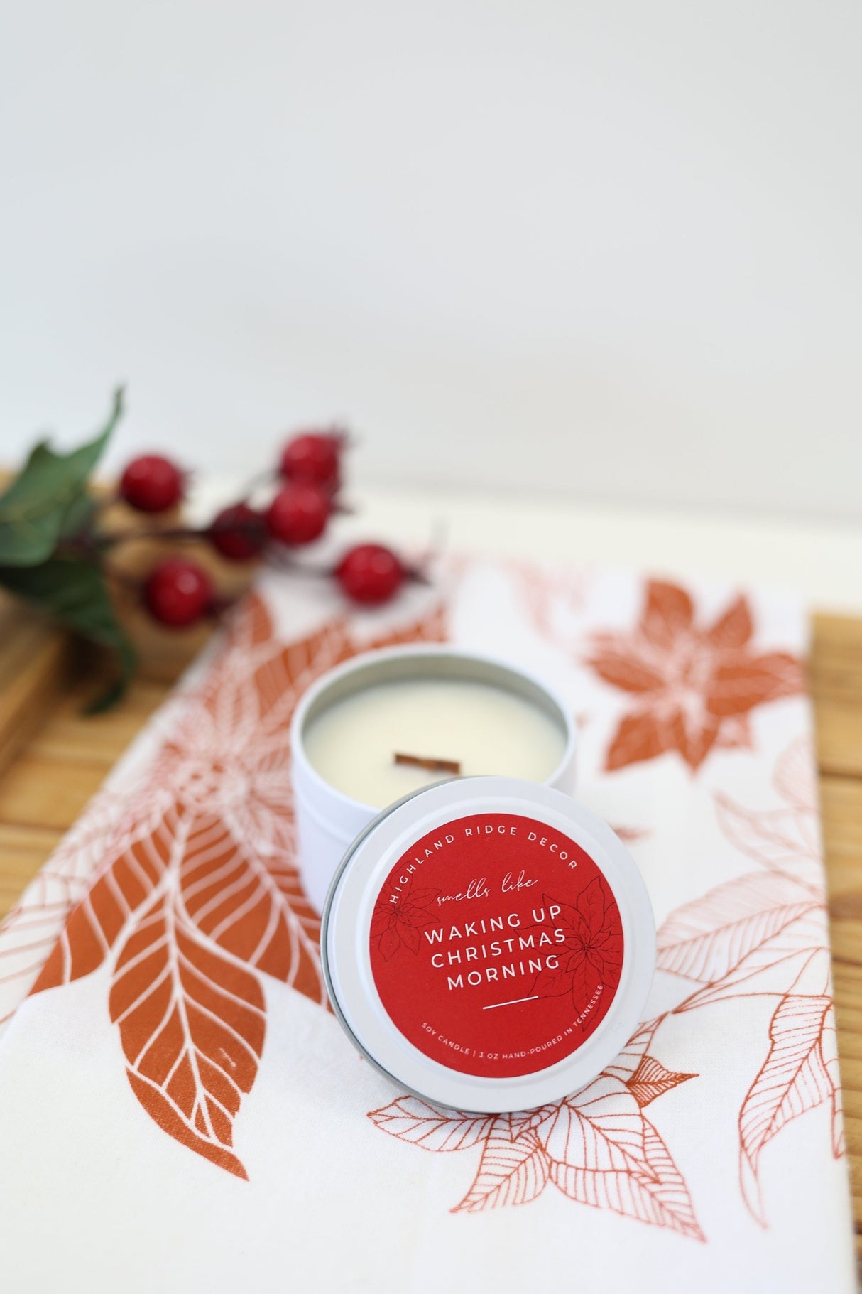 Waking Up Christmas Morning Tin From Jubilee Trading Company