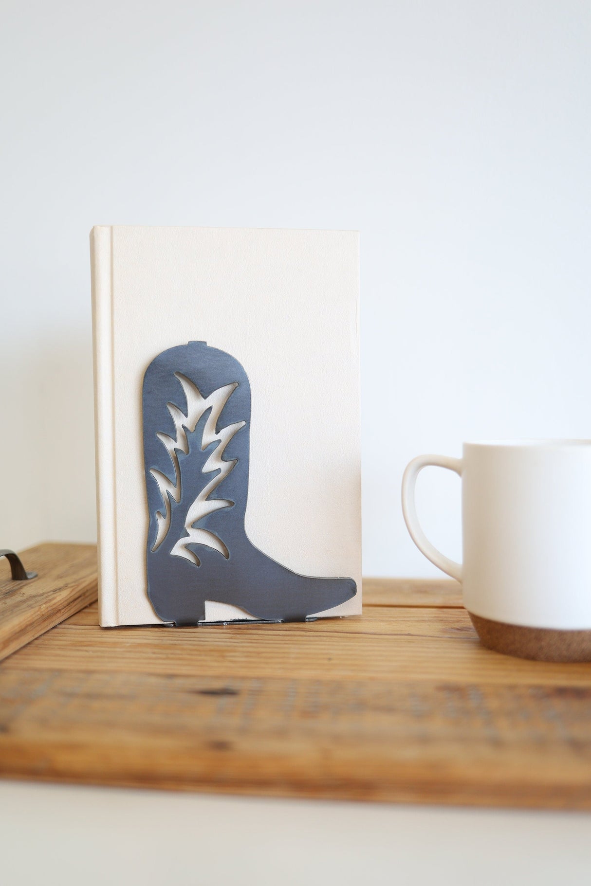 Cowgirl / Cowboy Boot Bookend from Jubilee Trading Company