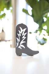Cowgirl / Cowboy Boot Bookend from Jubilee Trading Company