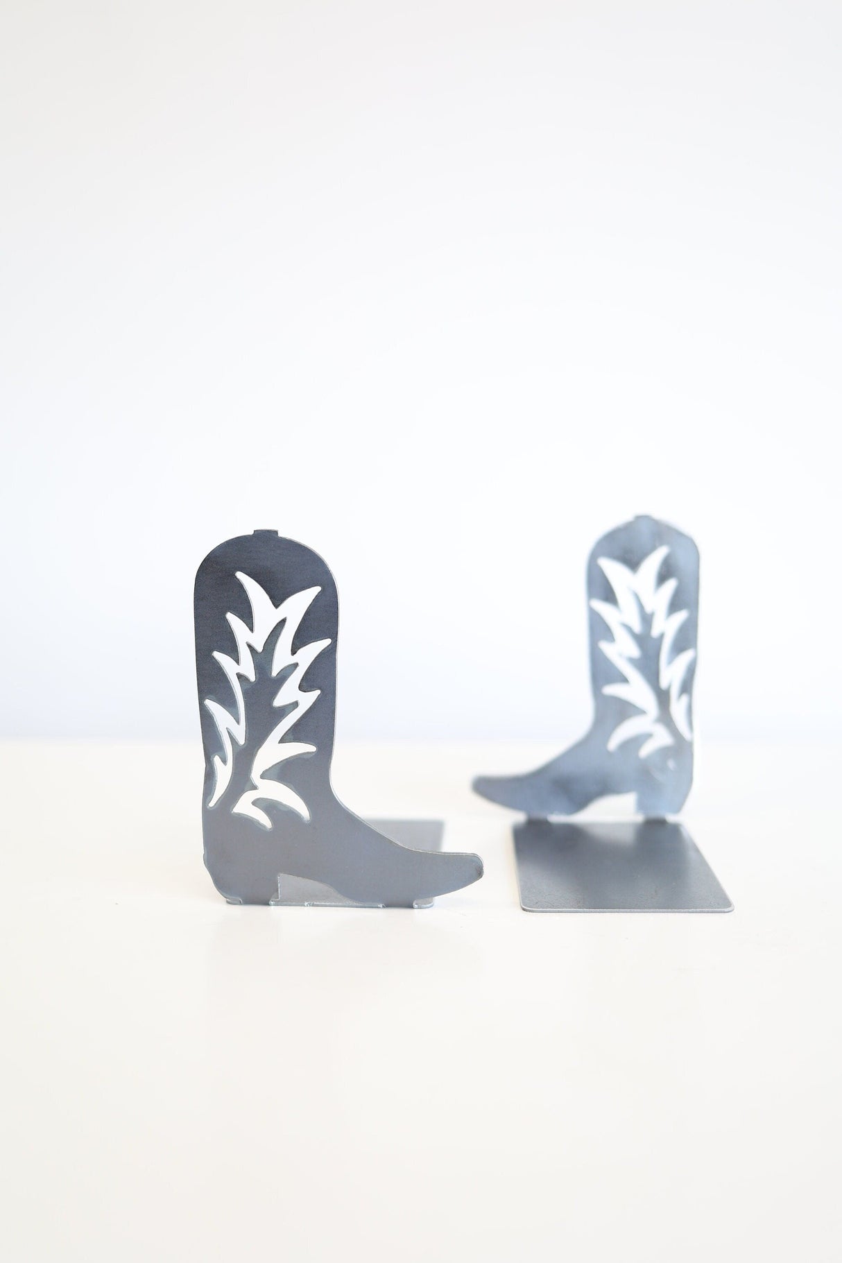 Cowgirl / Cowboy Boot Bookend from Jubilee Trading Company