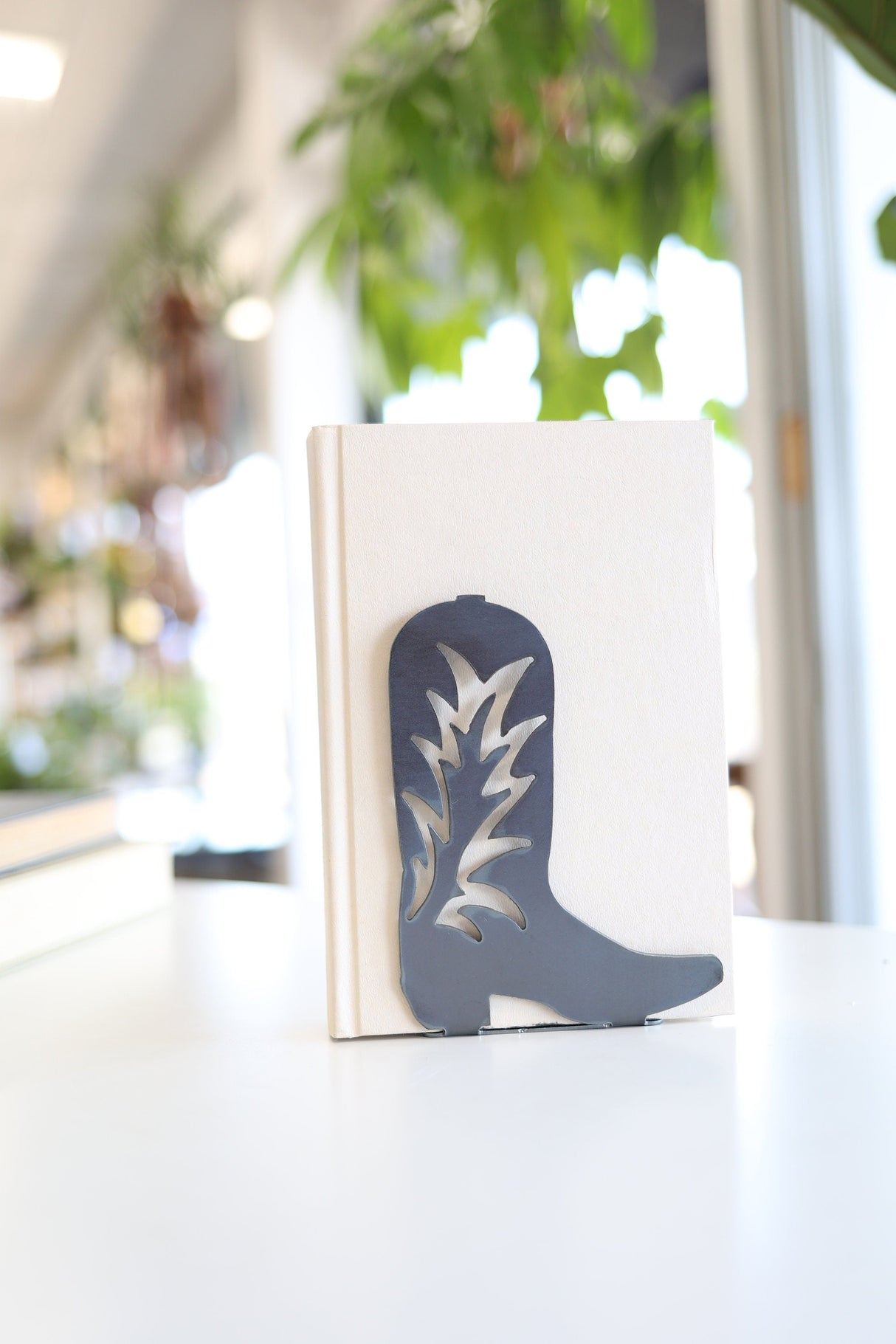 Cowgirl / Cowboy Boot Bookend from Jubilee Trading Company