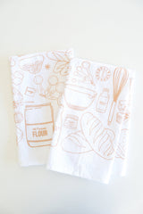 Bread Baking Tea Towel from Jubilee Trading Company