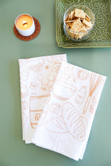 Bread Baking Tea Towel from Jubilee Trading Company