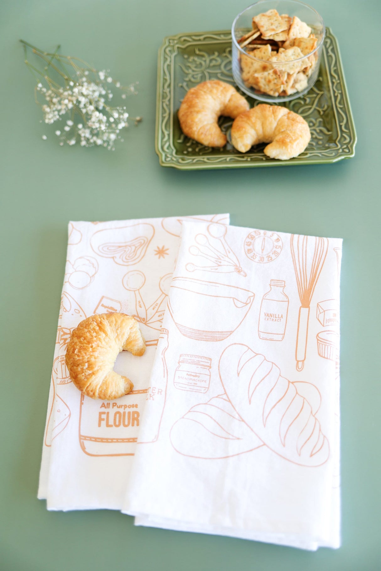 Bread Baking Tea Towel from Jubilee Trading Company