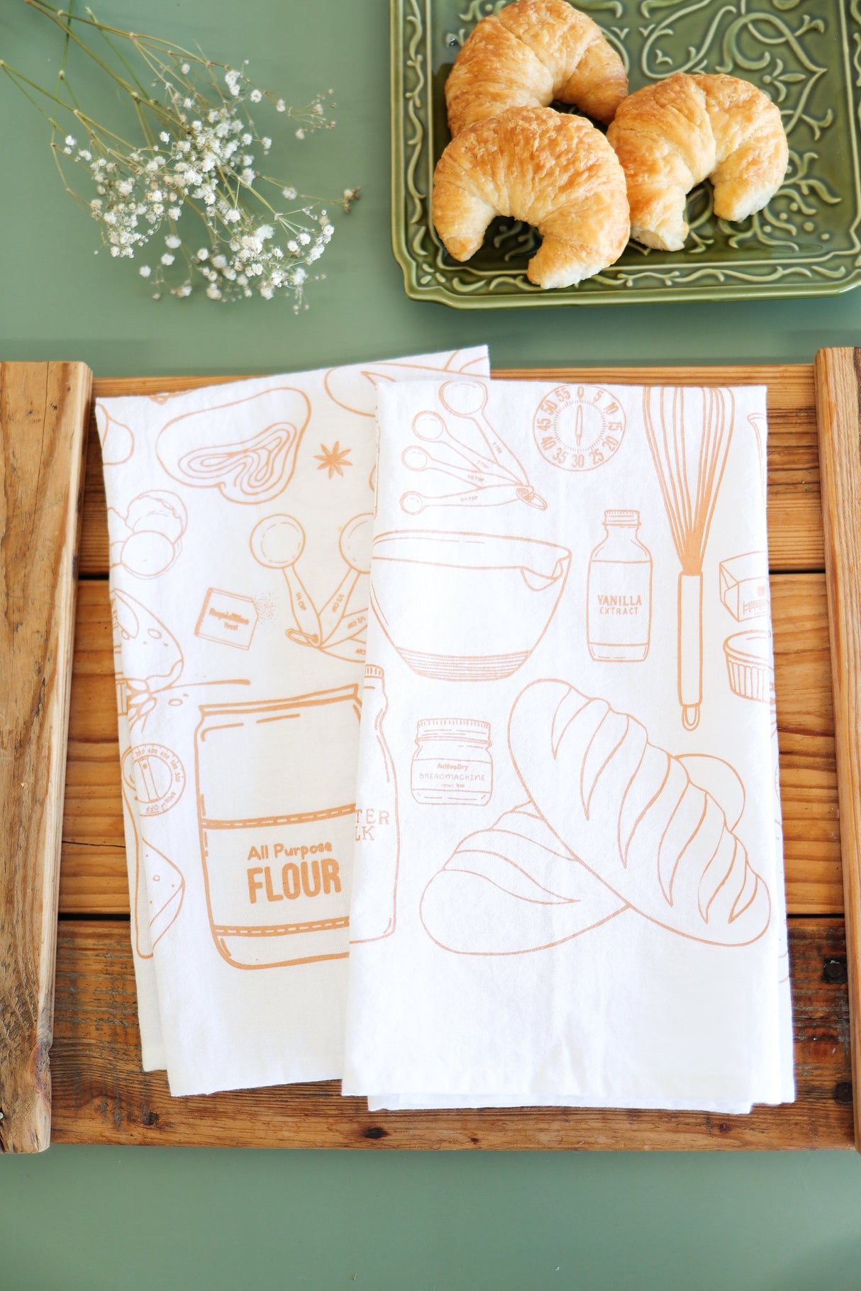 Bread Baking Tea Towel from Jubilee Trading Company