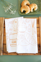 Bread Baking Tea Towel from Jubilee Trading Company