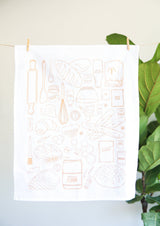 Bread Baking Tea Towel from Jubilee Trading Company