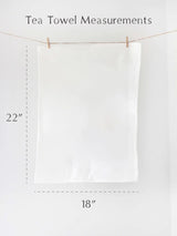 Snowflake Tea Towel from Jubilee Trading Company