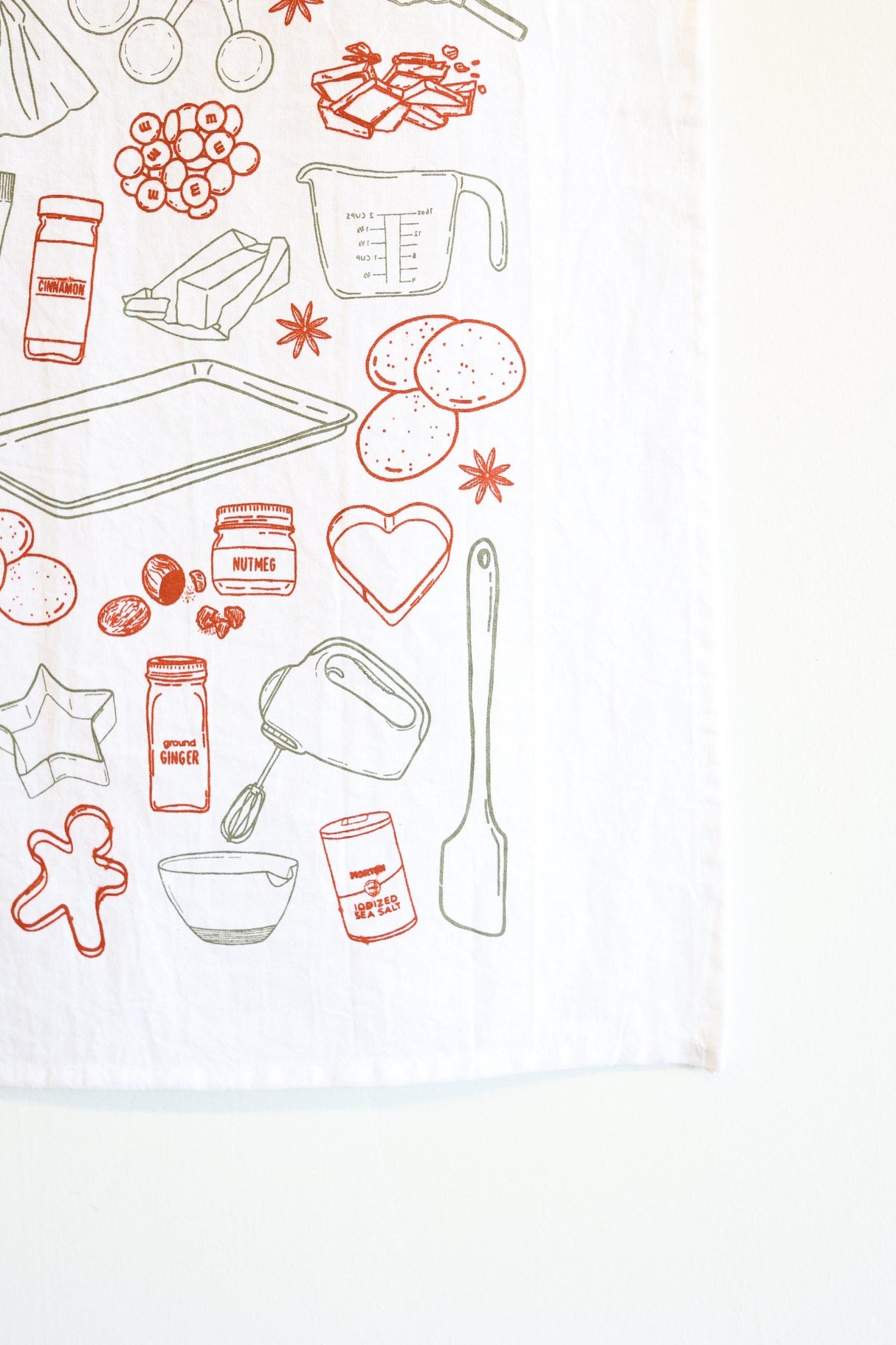 Christmas Cookies Tea Towel from Jubilee Trading Company
