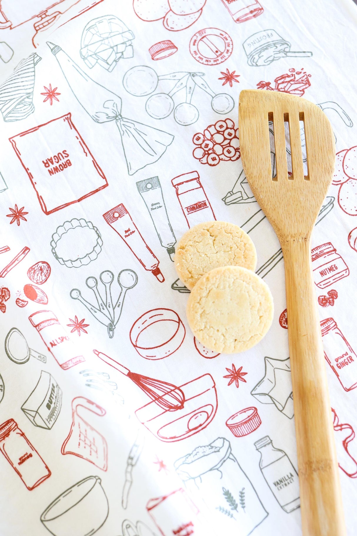 Christmas Cookies Tea Towel from Jubilee Trading Company