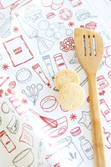 Christmas Cookies Tea Towel from Jubilee Trading Company