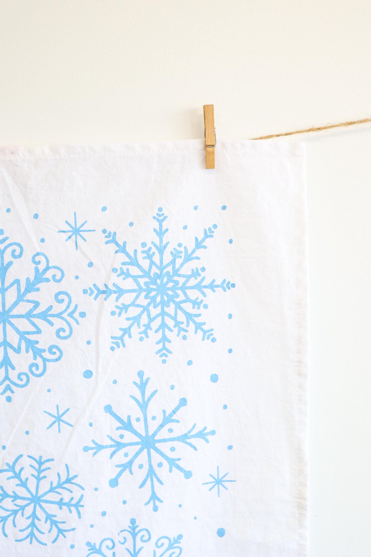 Snowflake Tea Towel from Jubilee Trading Company