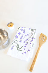 Lavender Tea Towel from Jubilee Trading Company