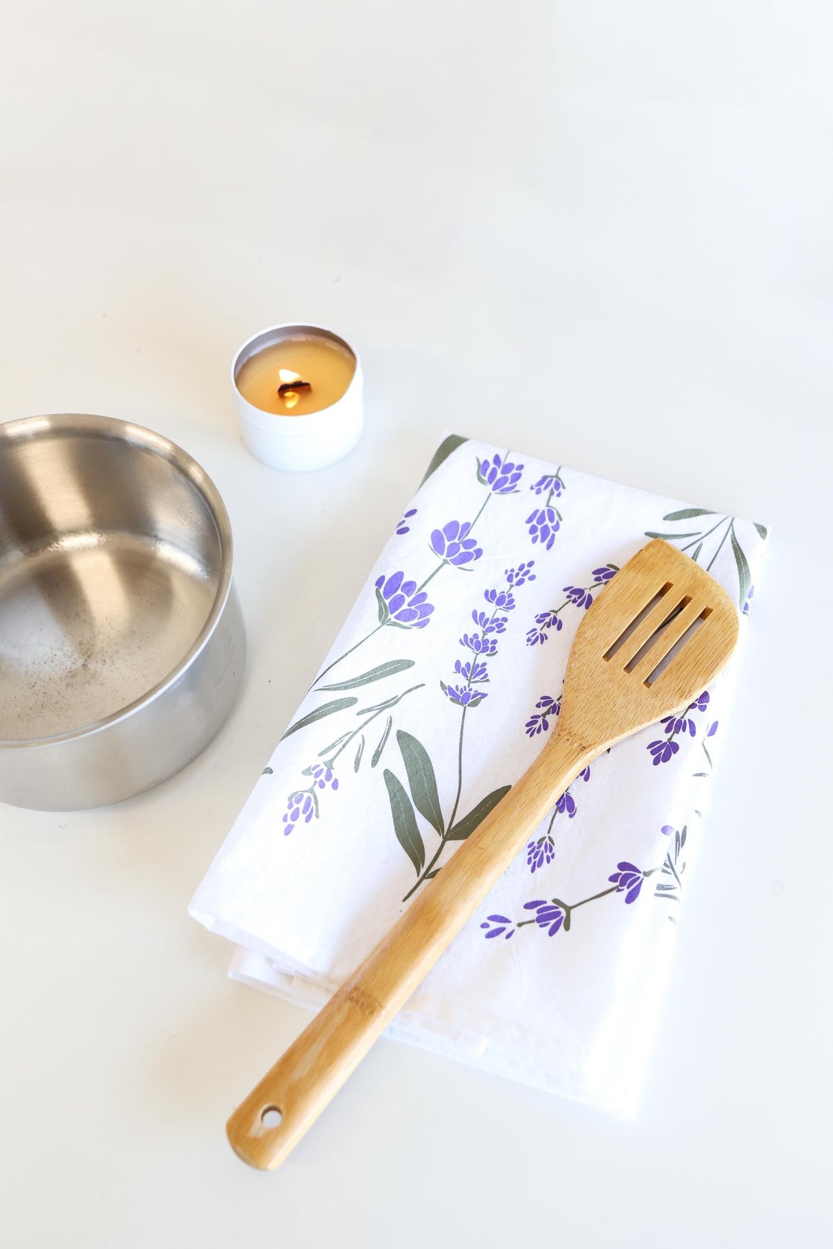 Lavender Tea Towel from Jubilee Trading Company
