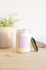 A Basket Full of Flowers Candle from Jubilee Trading Company