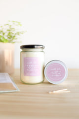 A Basket Full of Flowers Candle from Jubilee Trading Company
